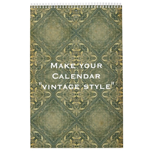 Benutzerdefinierter Kalender "VINTAGER STIL" + Ihr (Titelbild)