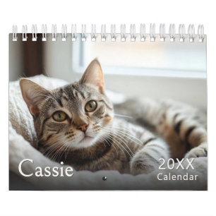Benutzerdefinierter Katzenfotos-Kalender Kalender