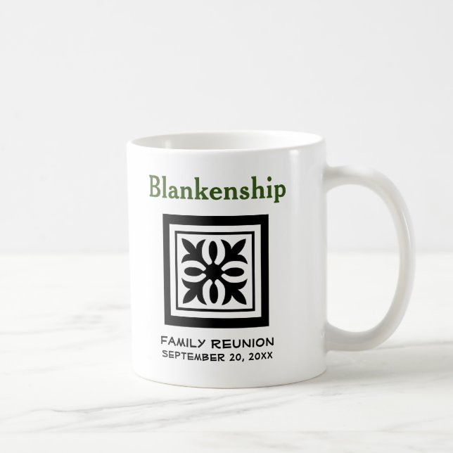 Benutzerdefinierter Keepake Family Wiedersehen Wap Kaffeetasse (Rechts)