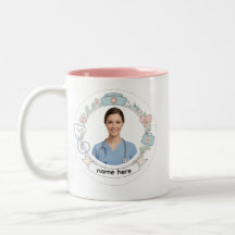 Benutzerdefinierter Krankenpfleger-Becher – Person