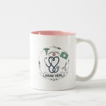 Benutzerdefinierter Krankenpfleger-Geschenkbecher