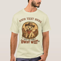 Benutzerdefinierter Labrador-Cowboy-Hund-Mama-Vate
