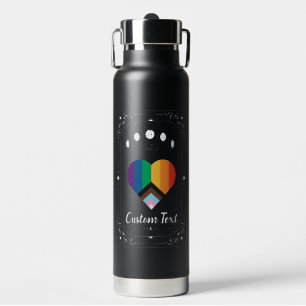 Benutzerdefinierter LGBT-Stolz-Tarot-Regenbogen-Li Trinkflasche