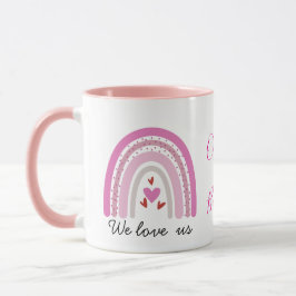 Benutzerdefinierter LGBTQ Stolz Regenbogen Kaffeeb Tasse