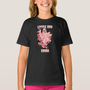 Benutzerdefinierter Little Boo Pinkoween-Wasserfar T-Shirt