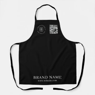 Benutzerdefinierter Logo-QR-Code Personalisiertes  Schürze