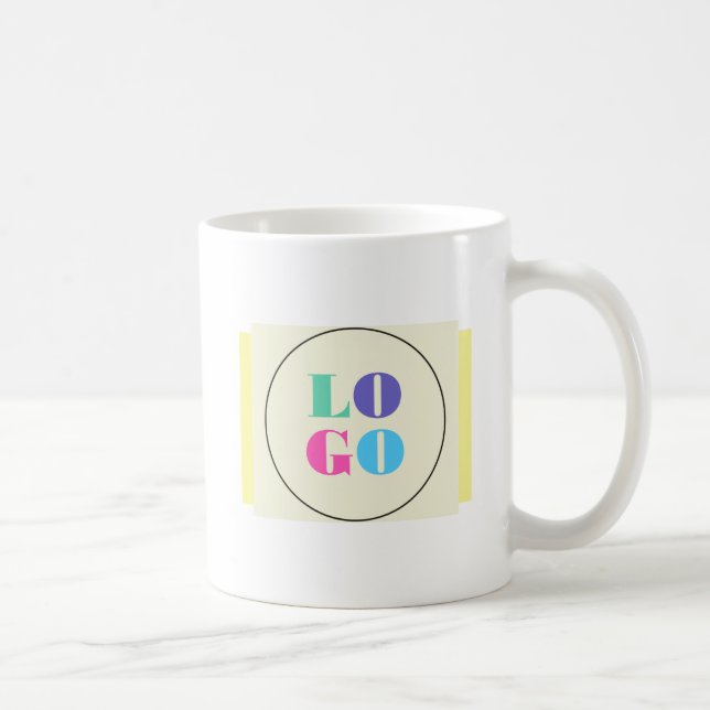 Benutzerdefinierter Logobecher   Kaffeetasse (Rechts)