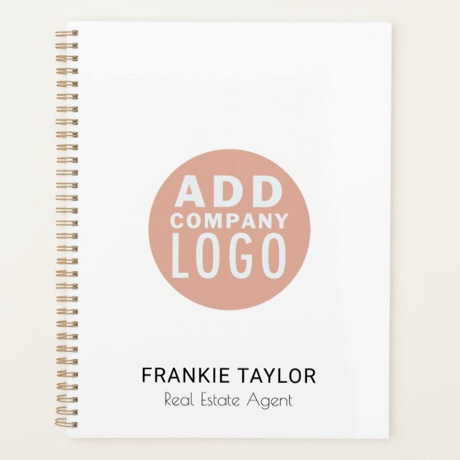 Benutzerdefinierter Logomitarbeiter Real Anwesen A Planer (Vorderseite)