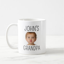 Benutzerdefinierter lustiger Baby-Foto-Opa-Becher  Kaffeetasse