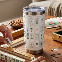 Benutzerdefinierter Mahjong-Becher mit Namen