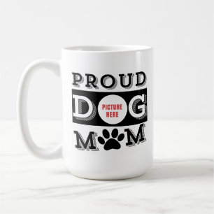 Benutzerdefinierter Mama für Hunde Kaffeetasse