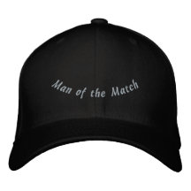 Benutzerdefinierter Mann des Spiels-Hut Champion S