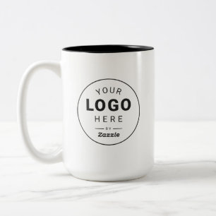 Benutzerdefinierter Marketing-Becher mit Logo Zweifarbige Tasse