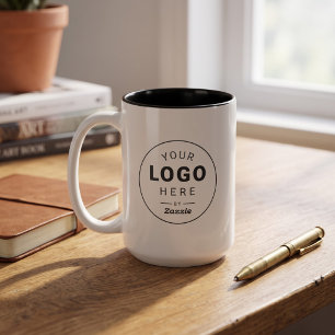 Benutzerdefinierter Marketing-Becher mit Logo Zweifarbige Tasse