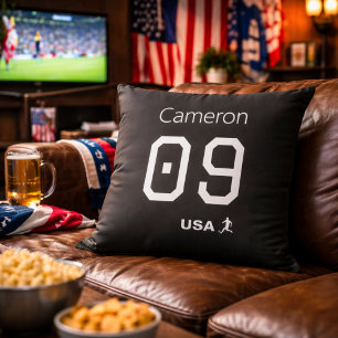 Benutzerdefinierter minimalistischer amerikanische kissen