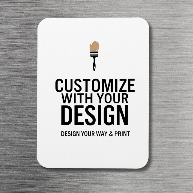 Benutzerdefinierter minimalistischer personalisier magnet (Von Creator hochgeladen)