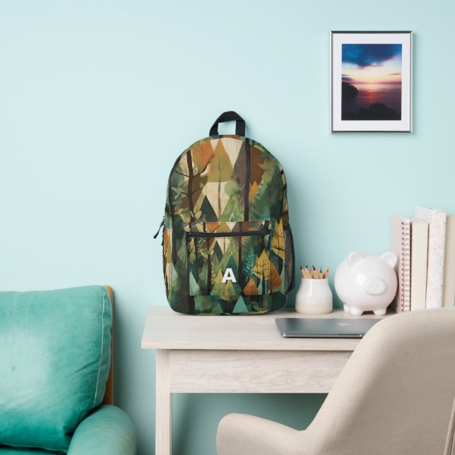 Benutzerdefinierter, mit der Natur Inspiriert Retp Bedruckter Rucksack (InSitu)