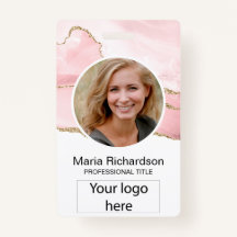 Benutzerdefinierter Mitarbeiter, Foto, Logo Name A