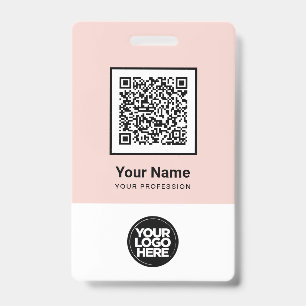 Benutzerdefinierter Mitarbeiter-QR-Code-Barcode-Lo Ausweis
