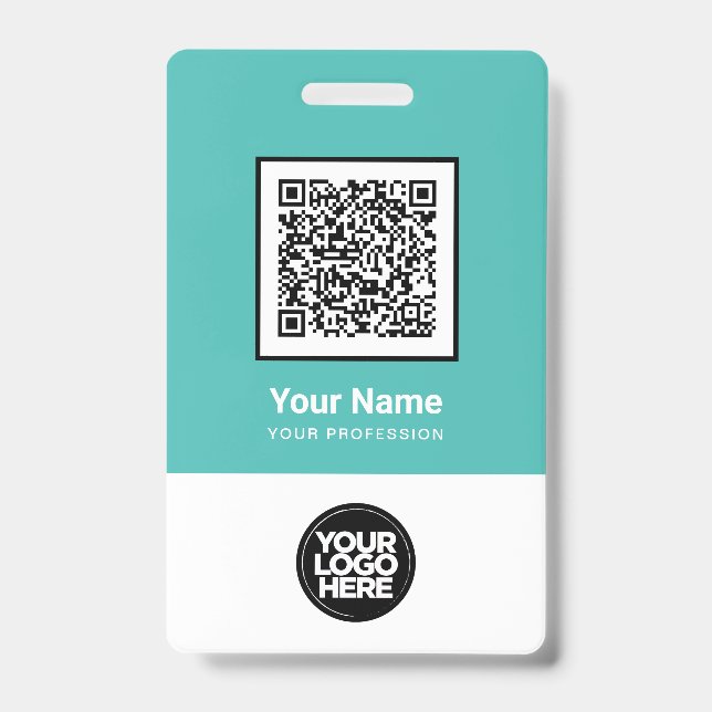 Benutzerdefinierter Mitarbeiter-QR-Code-Barcode-Lo Ausweis (Vorderseite)