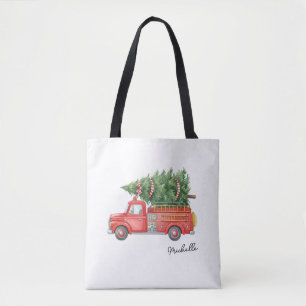 Benutzerdefinierter moderner Feuerwehrmann Weihnac Tasche