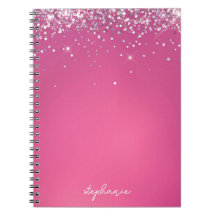 Benutzerdefinierter moderner rosa Glitzer