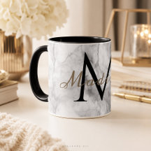 Benutzerdefinierter Monogrammname realistisches we