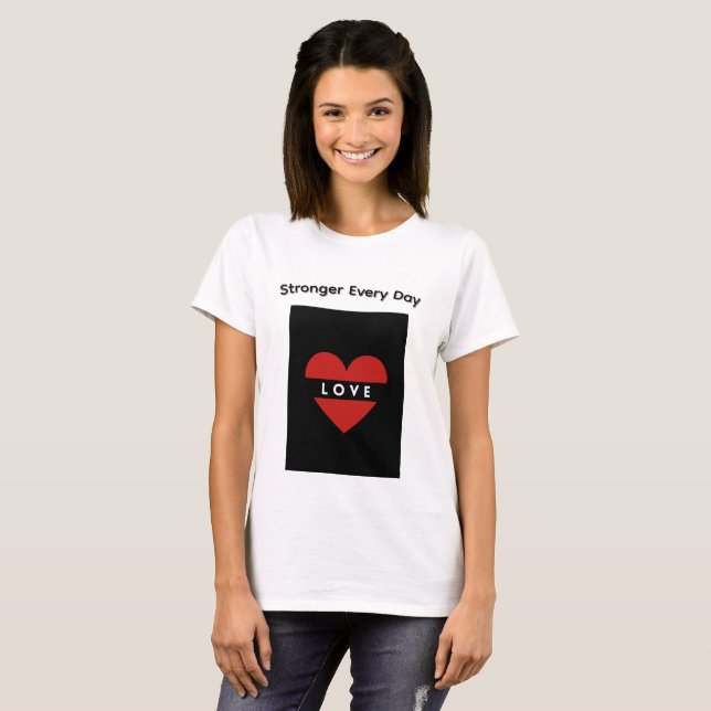 Benutzerdefinierter Motivierend T - Shirt (Vorne ganz)