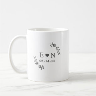 Benutzerdefinierter Mr & Mrs Kaffeebecher, Persona Kaffeetasse