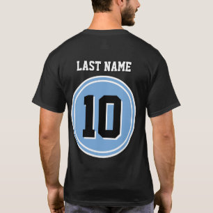 Benutzerdefinierter Nachname Nummer Sport Jersey T T-Shirt