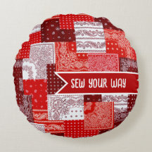 Benutzerdefinierter Näh-Patchwork-Bandana-Quilt-Mu