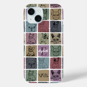 Benutzerdefinierter Name Anfangsbuchstabe Französi Case-Mate iPhone Hülle