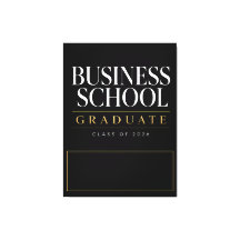 Benutzerdefinierter Name Business Absolvent 2026 G