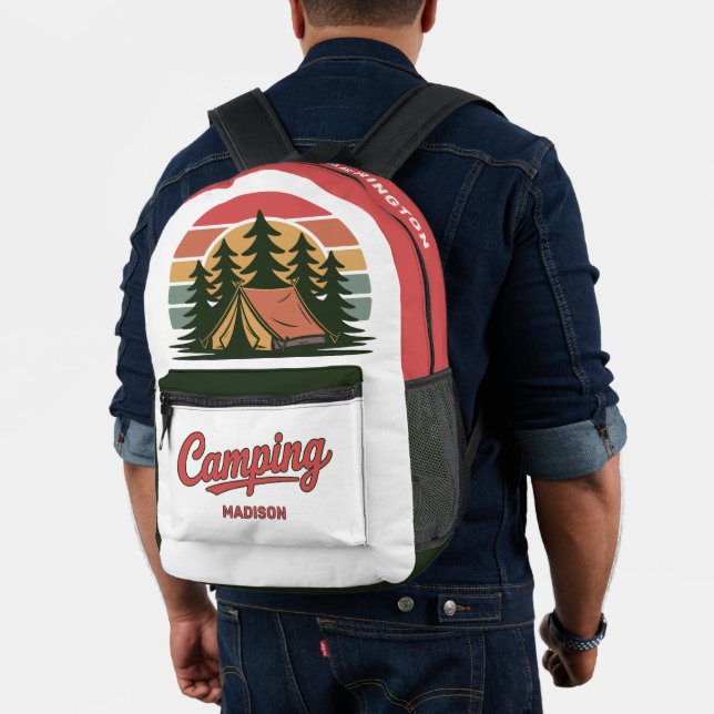 Benutzerdefinierter Name Camping Bedruckter Rucksack (Insitu (Modell))