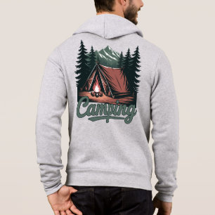 Benutzerdefinierter Name Camping Hoodie