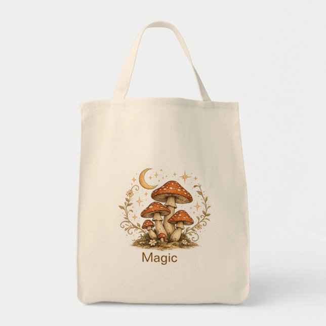 Benutzerdefinierter Name Celestial Pilz Magic-Tasc Tragetasche (Vorne)