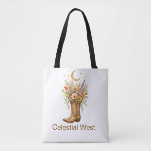 Benutzerdefinierter Name Celestial West Cowboy Boo Tasche