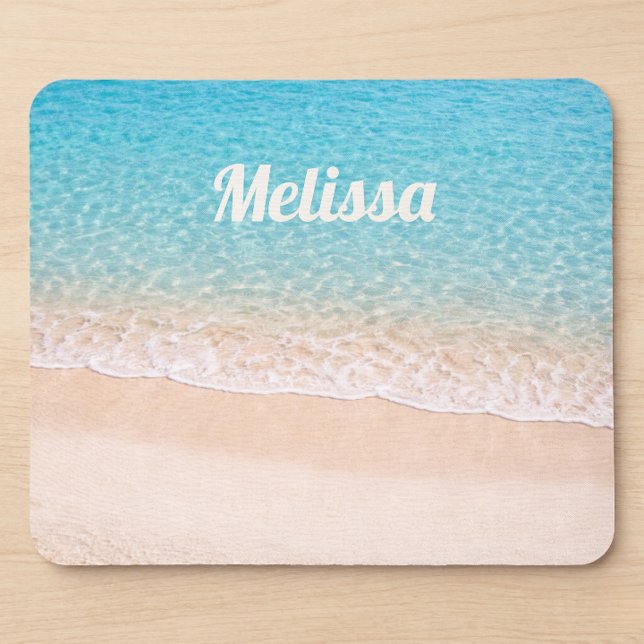 Benutzerdefinierter Name der Meeresküste Mousepad (Von Creator hochgeladen)