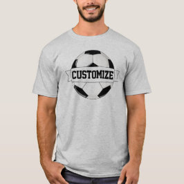 Benutzerdefinierter Name des Mannes für Schwarz-We T-Shirt