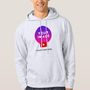 Benutzerdefinierter Name des YouTube-Kanals und Bi Hoodie