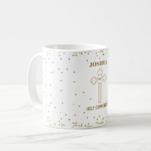 Benutzerdefinierter Name Erste Heilige Kommunion G Kaffeetasse