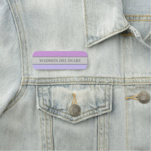 Benutzerdefinierter Name Faux Glitter Bling Namensschild
