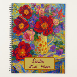 Benutzerdefinierter Name Floral Planer
