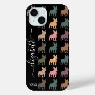 Benutzerdefinierter Name Französische Bulldogge Vi Case-Mate iPhone Hülle