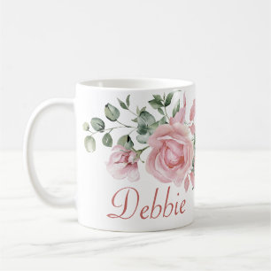 Benutzerdefinierter Name Frauen Geburtstag  Kaffeetasse