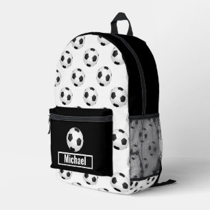 Benutzerdefinierter Name Fußball-Jungen-Rucksack Bedruckter Rucksack