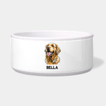 Benutzerdefinierter Name Golden Retriever Hund Por