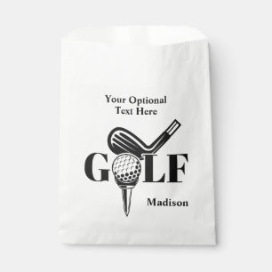 Benutzerdefinierter Name Golf Geschenktütchen