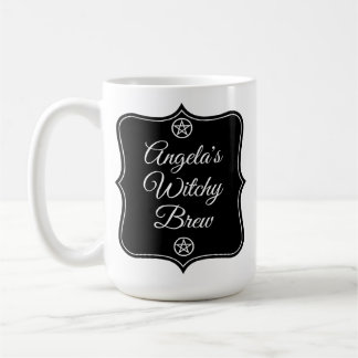 Benutzerdefinierter Name Hexentrank Tasse | Küchen