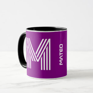 Benutzerdefinierter Name, Initialen Monogramm   Li Tasse